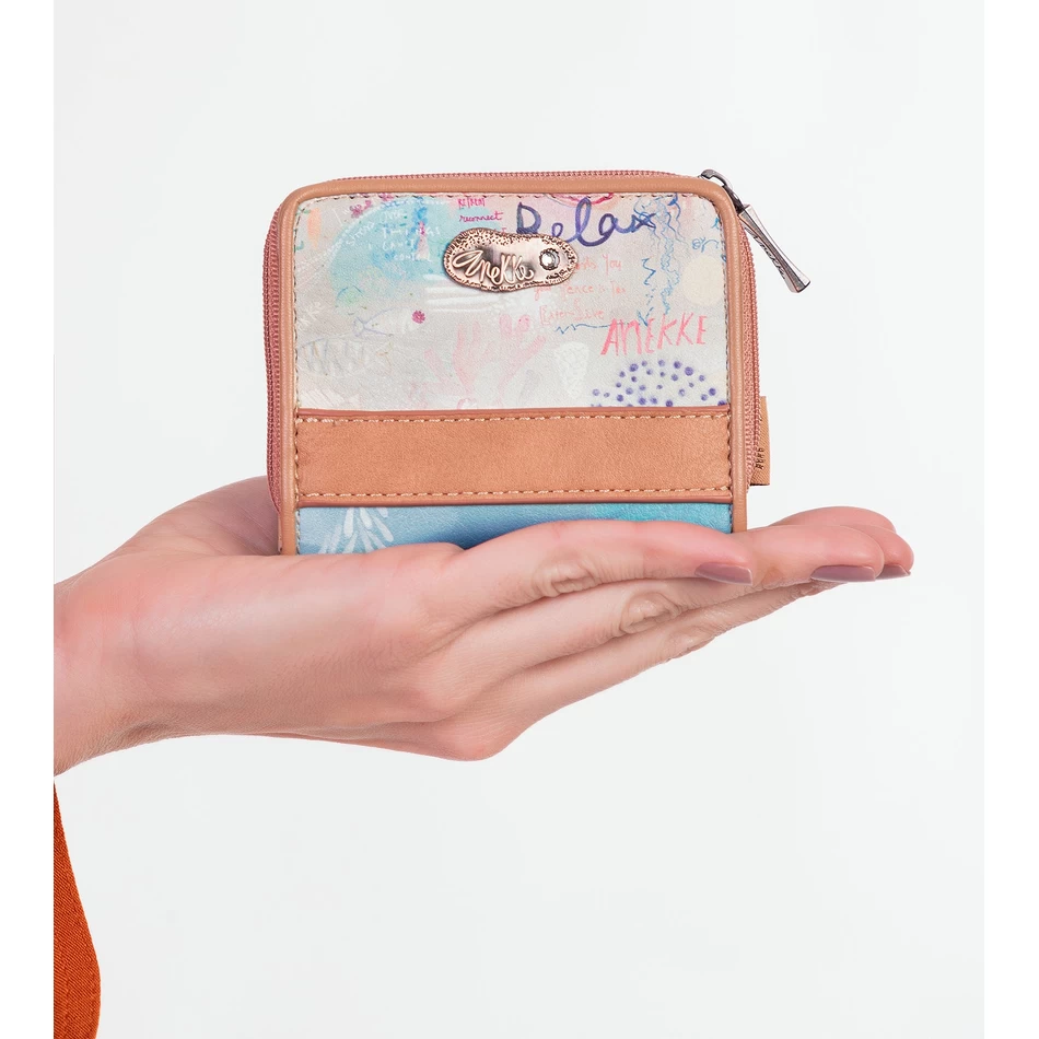 Anekke Mediterrane Mini-portemonnee