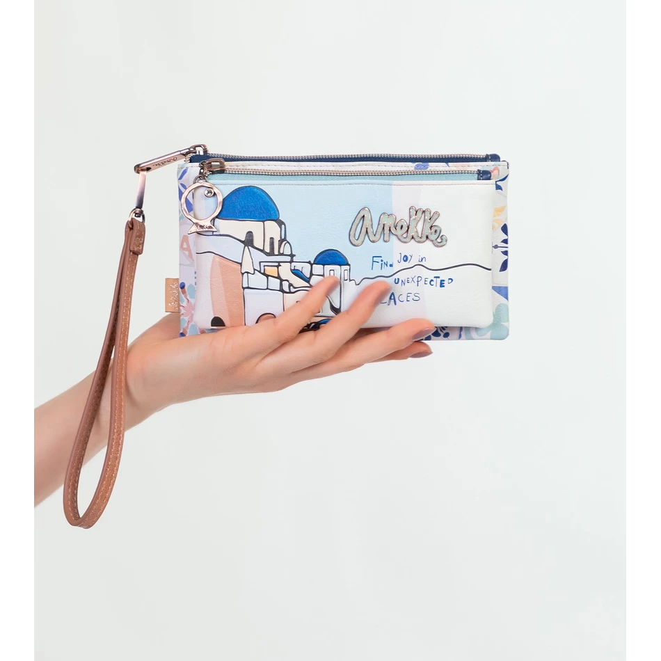 Anekke Sunrise Portemonnee-portemonnee Met Handriem