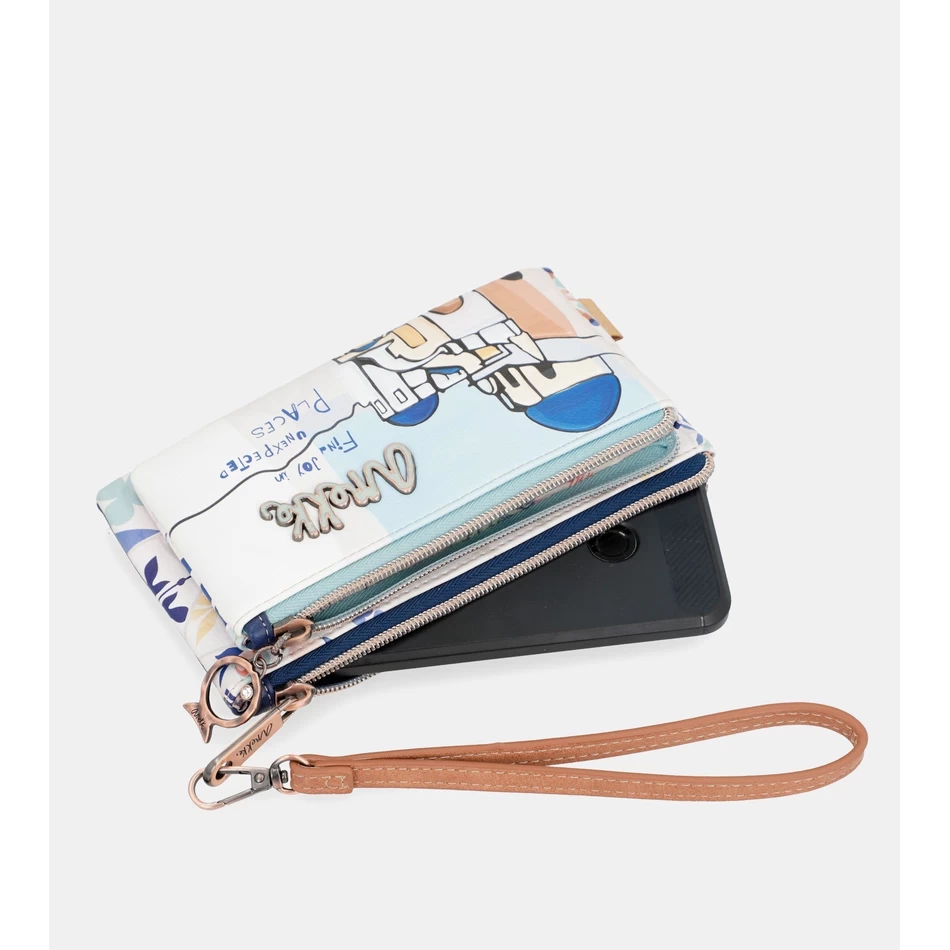 Anekke Sunrise Portemonnee-portemonnee Met Handriem