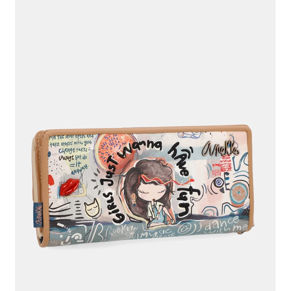 Anekke Fun & Music Grote Portemonnee