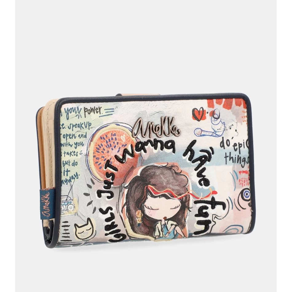 Anekke, кошелек среднего размера для развлечений и музыки