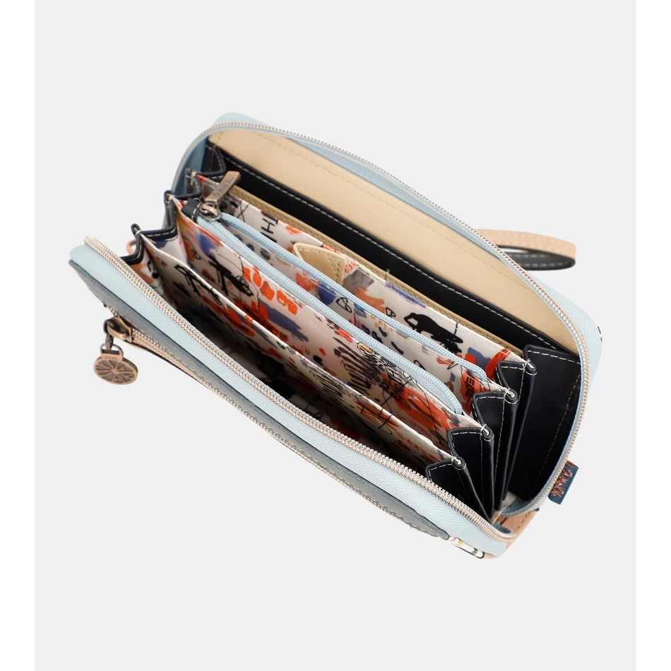 Anekke Portafoglio Con Cerniera Divertente E Musicale