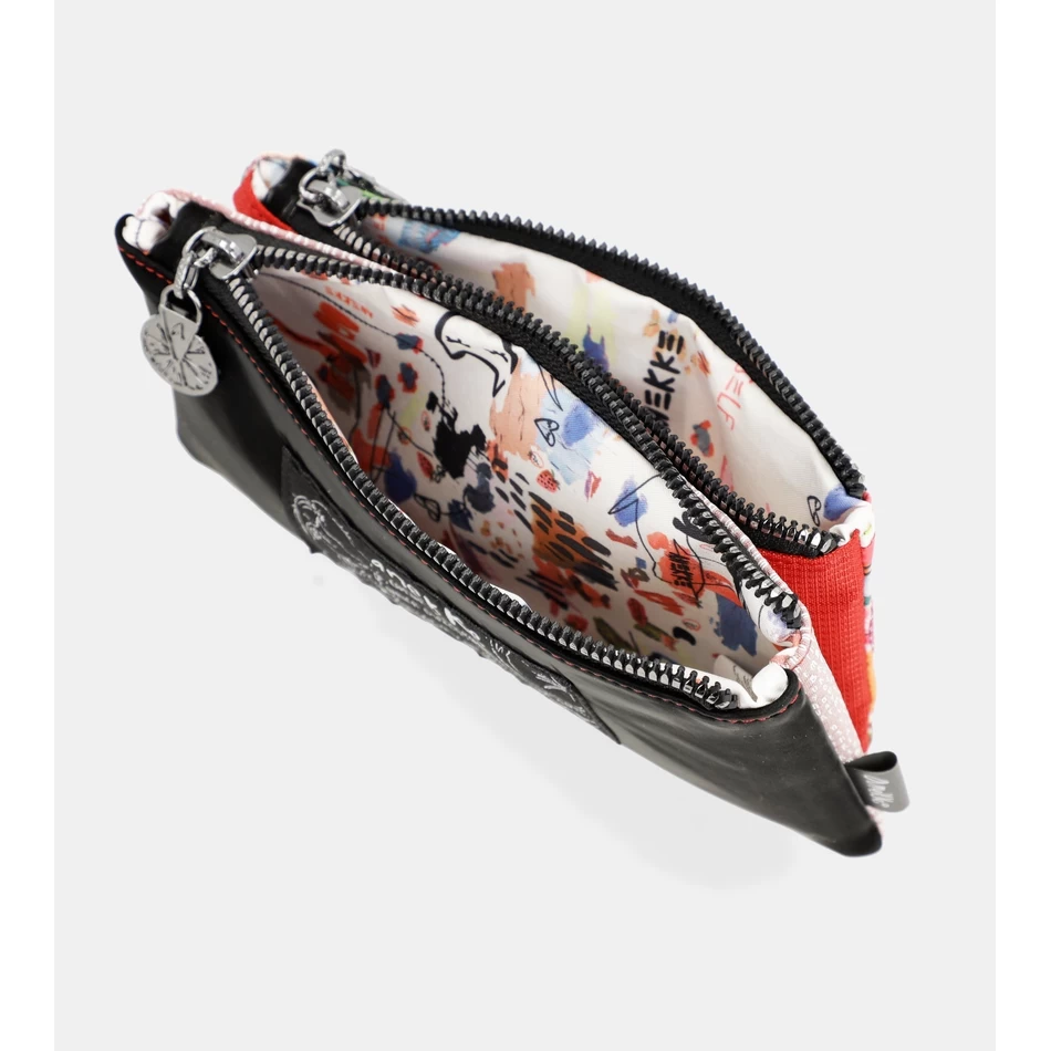 Anekke Gamtos Spalvų Raudona Piniginė