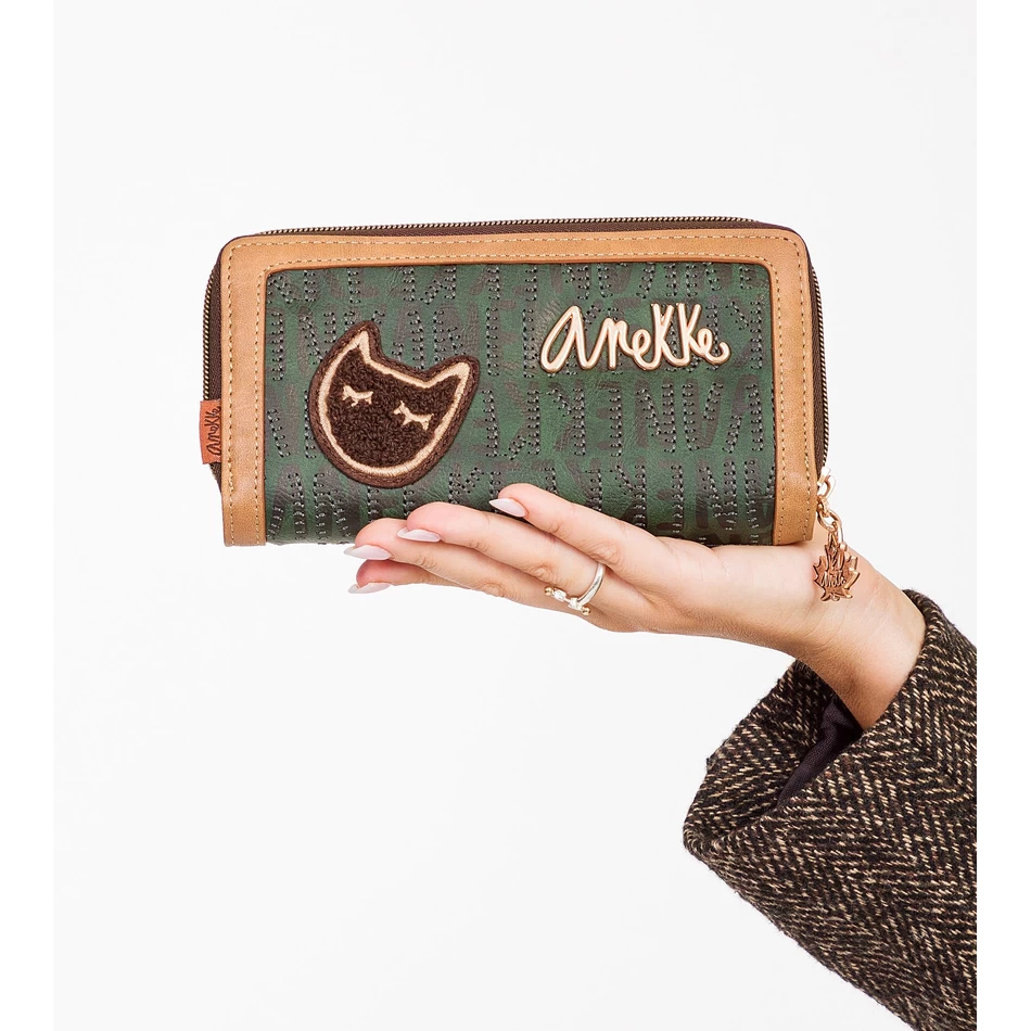 Anekke Urban green large wallet