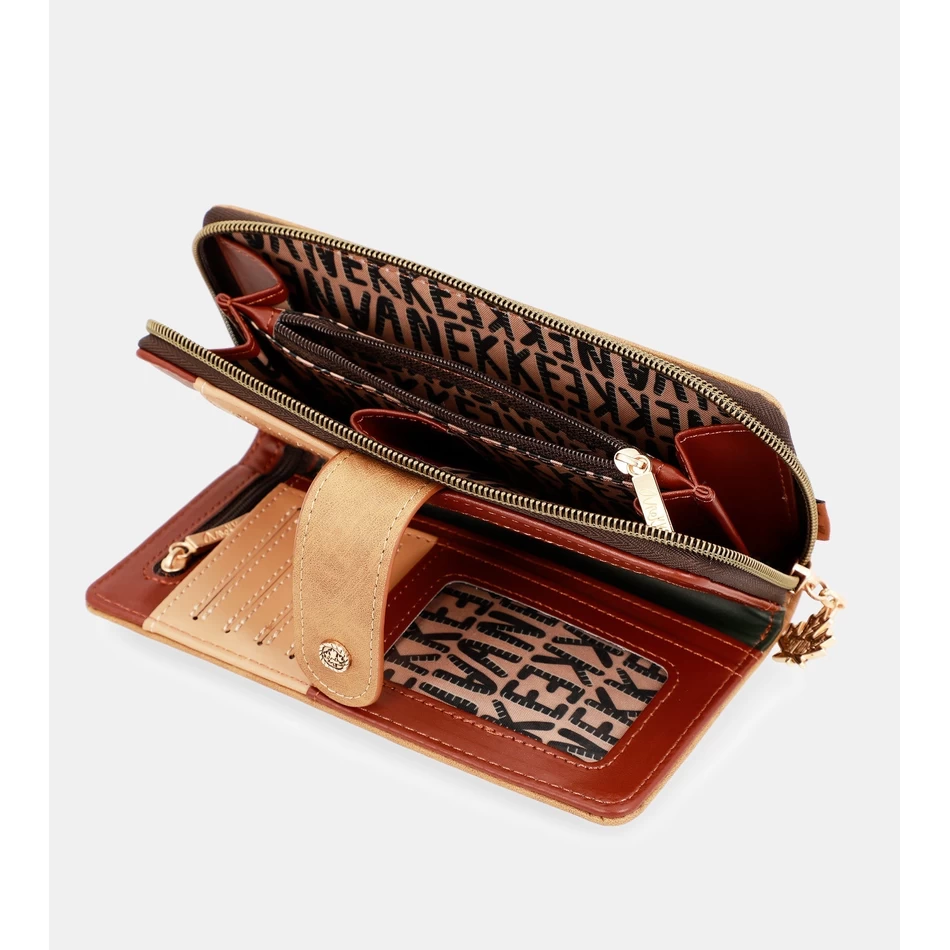 Anekke Urban green large wallet