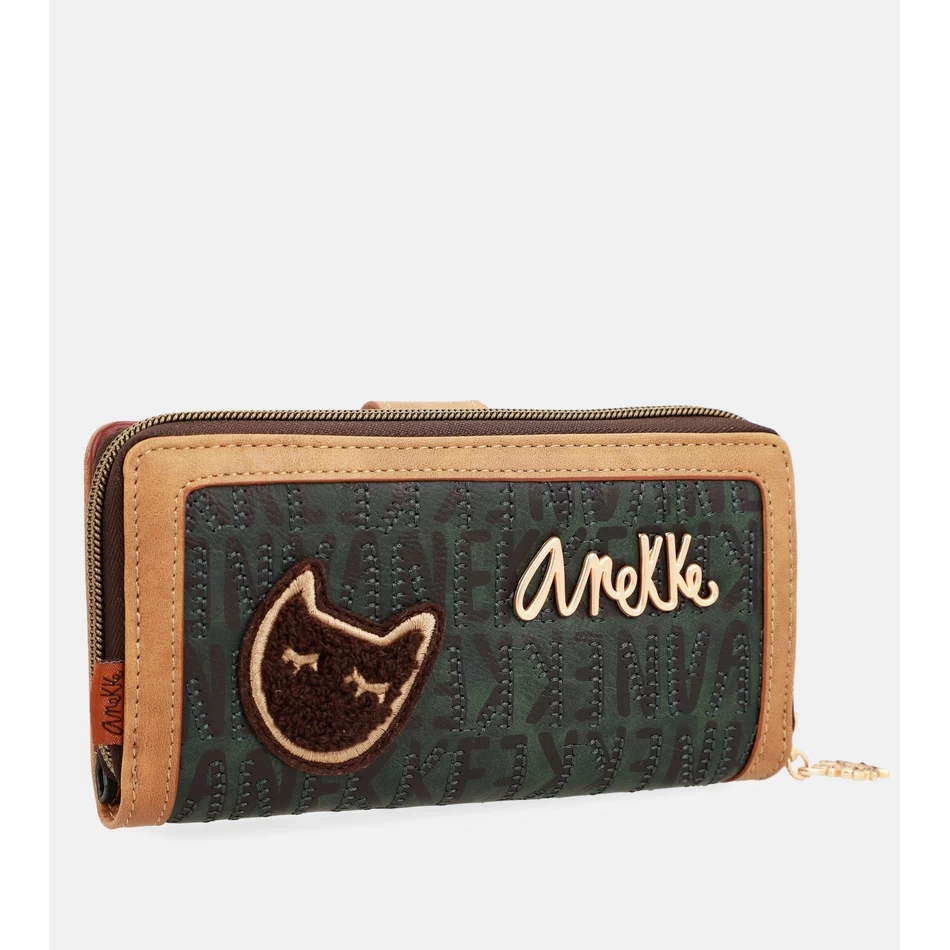 Anekke Urban green large wallet