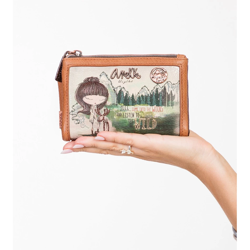 Anekke The Forest Portafoglio In Materiale Medio Flessibile