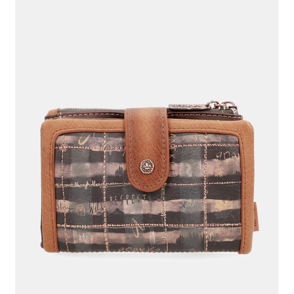 Anekke The Forest Portafoglio In Materiale Medio Flessibile