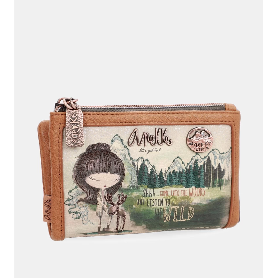 Anekke The Forest Medium Portemonnee Van Flexibel Materiaal