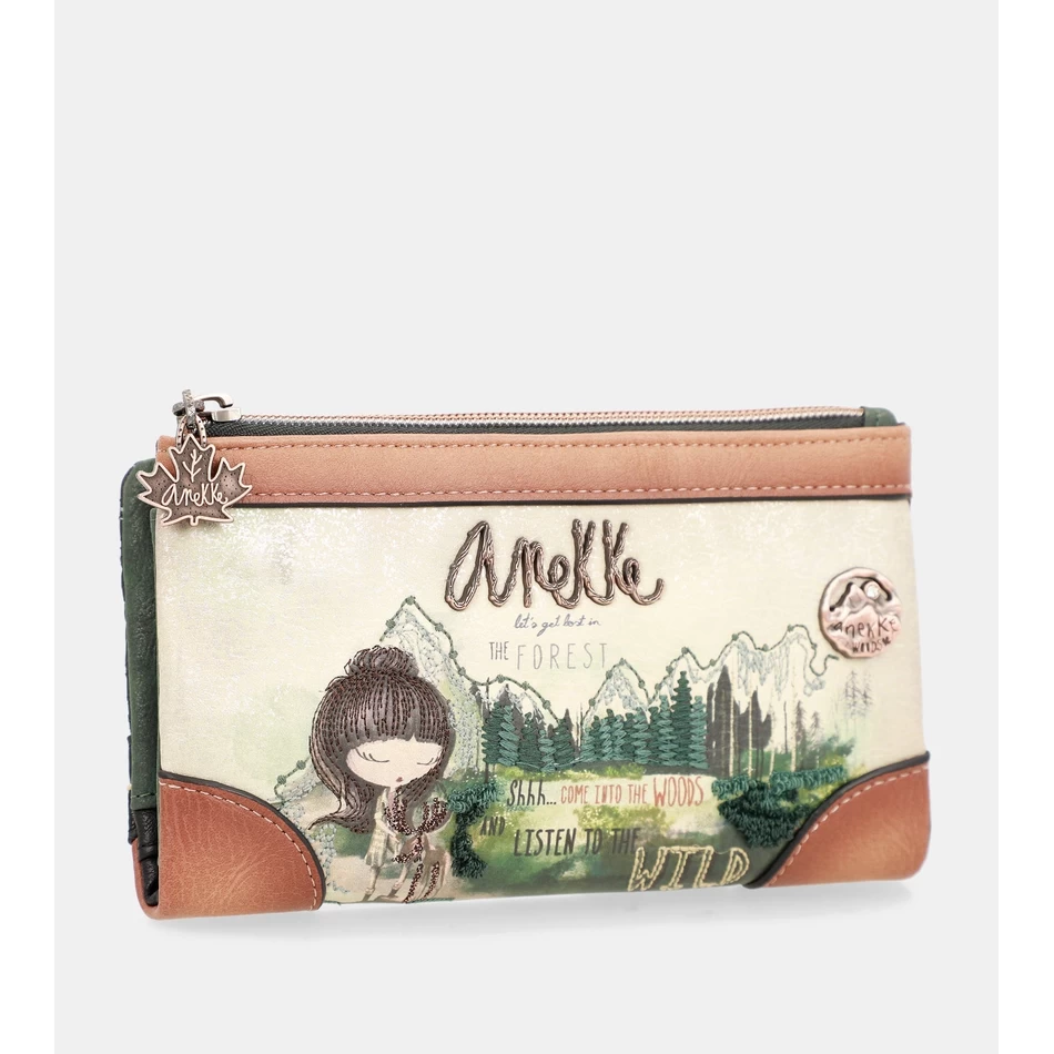Anekke The Forest large flexible material wallet