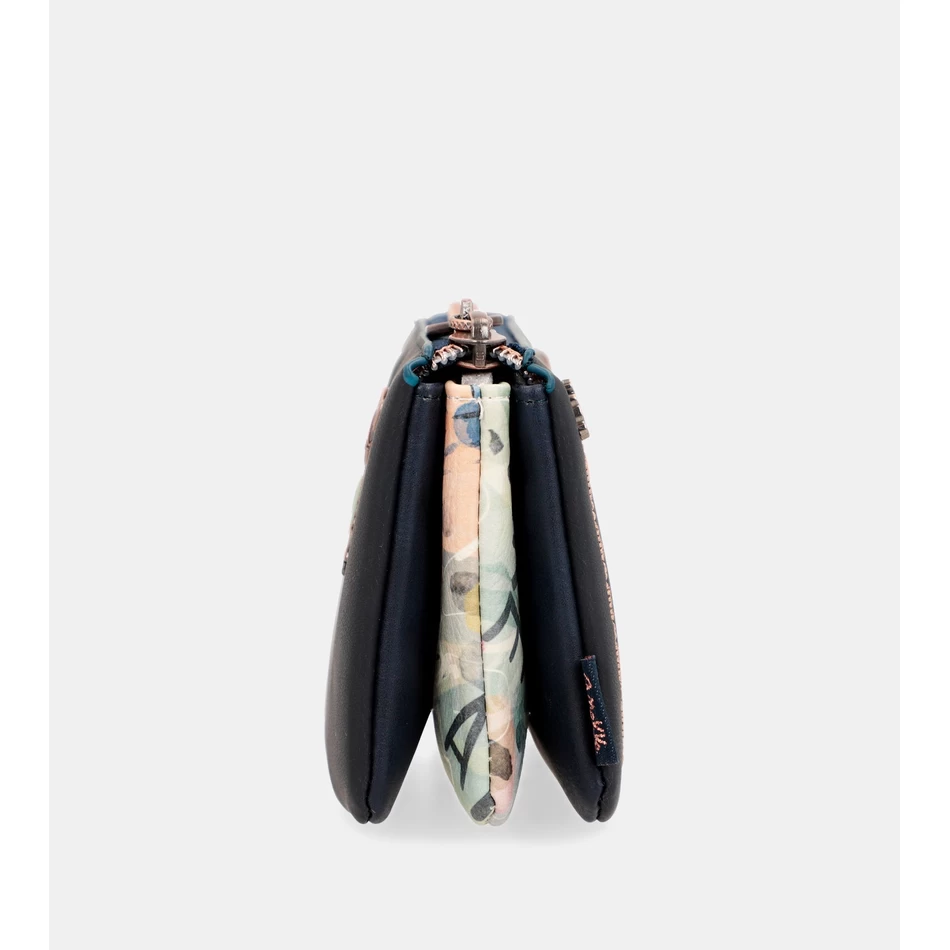 Anekke Nature Pachamama Marineblauwe Portemonnee