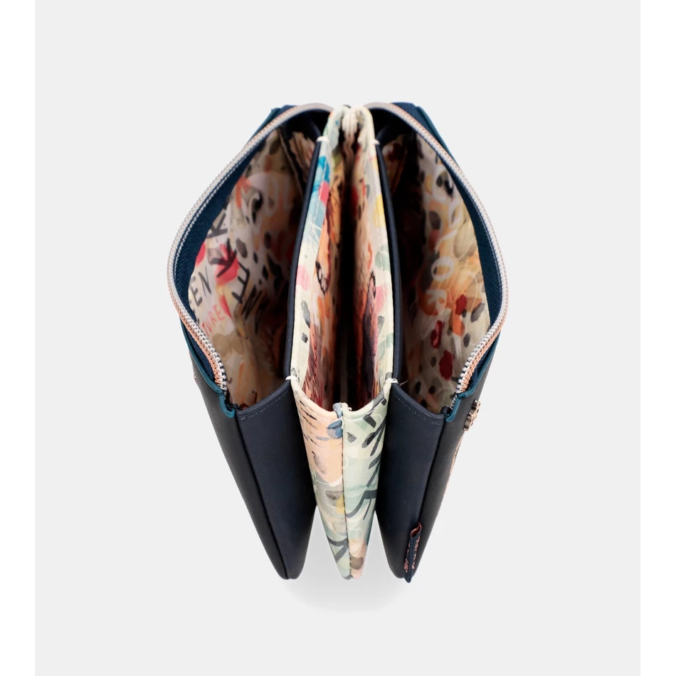 Anekke Nature Pachamama Marineblauwe Portemonnee