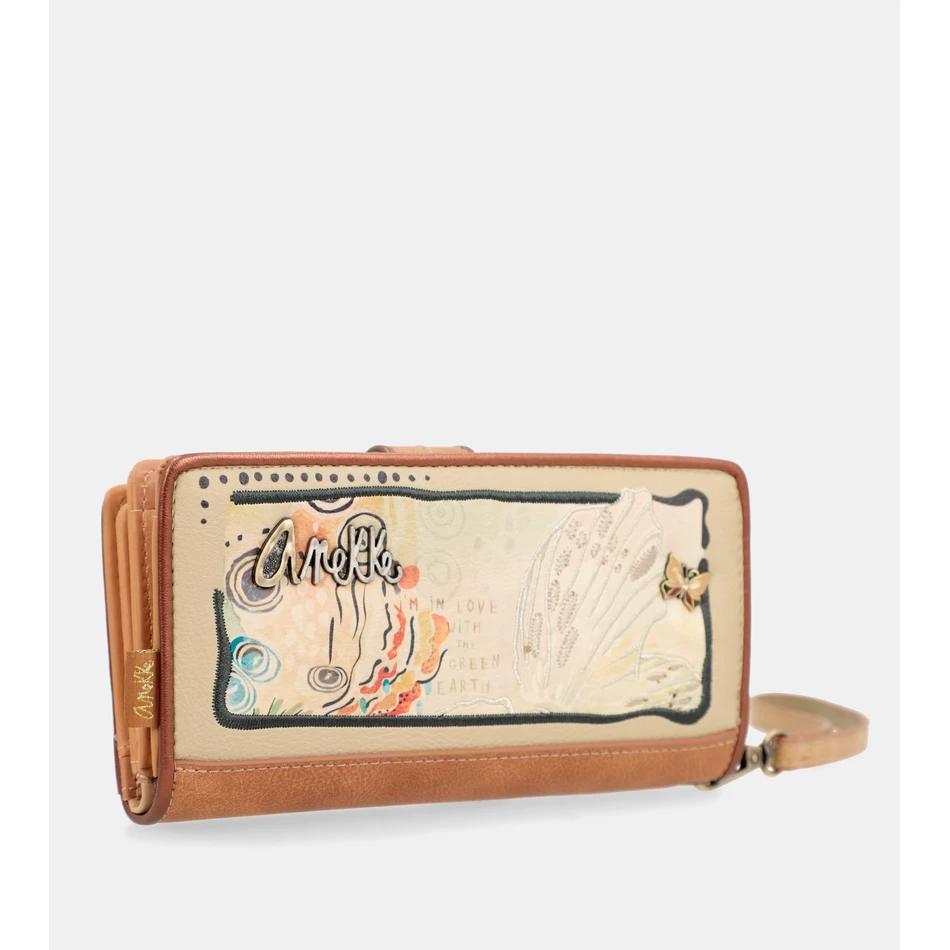 Anekke Butterfly large RFID wallet