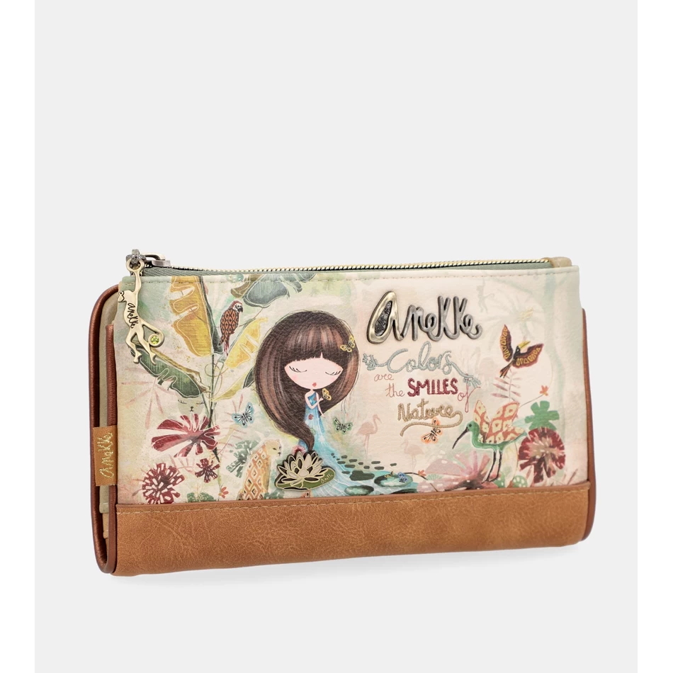 анекке амазониа рфид рељефни флеки новчаник