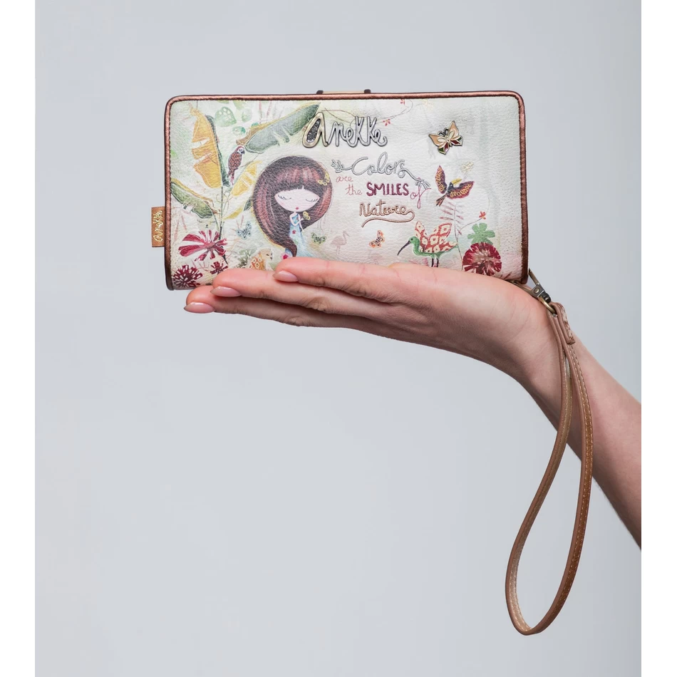 Anekke Amazonia Stor Rfid-plånbok