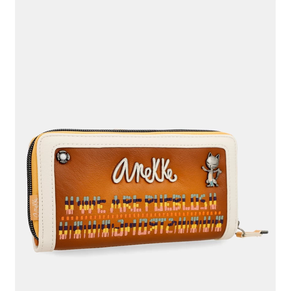 Anekke Magic Souls Rfid Bruine Portemonnee