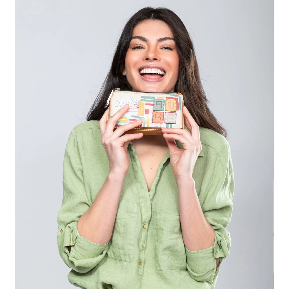 Carteira Rfid Grande E Flexível Anekke Magic Souls