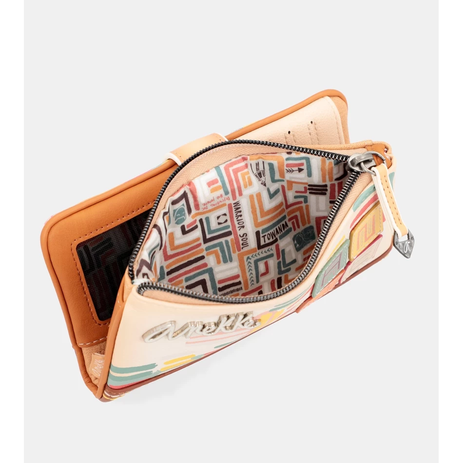 Carteira Rfid Grande E Flexível Anekke Magic Souls