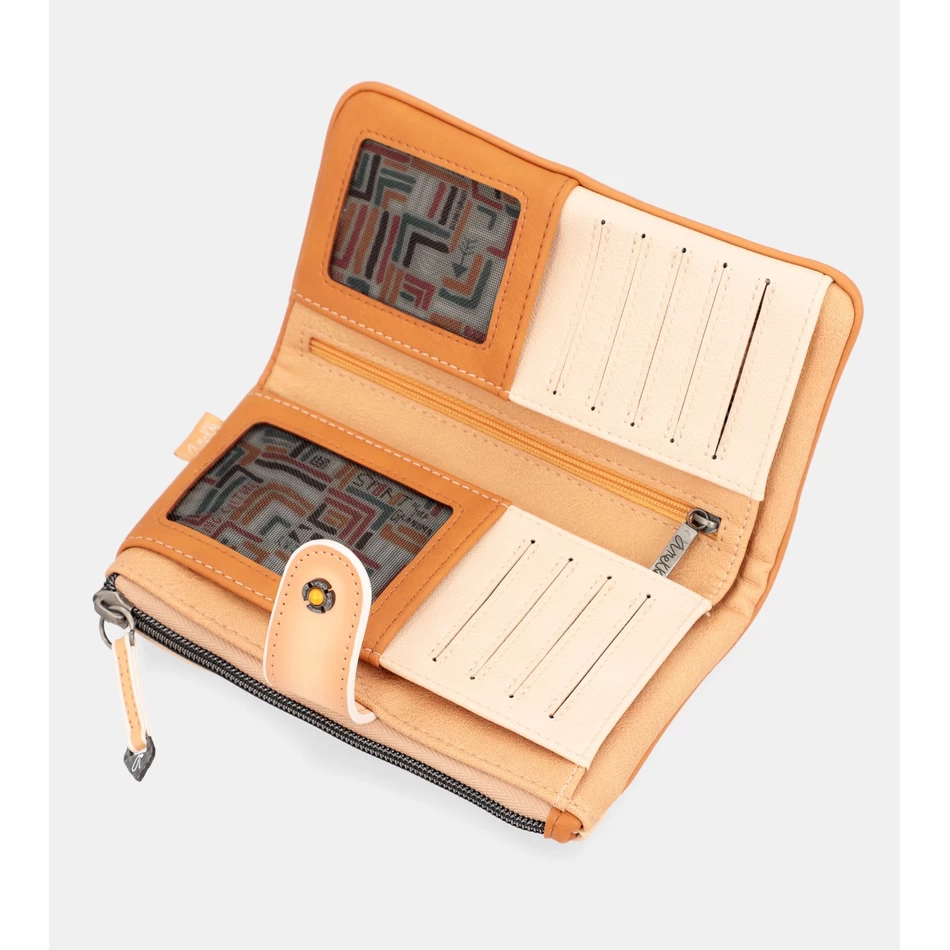 Carteira Rfid Grande E Flexível Anekke Magic Souls