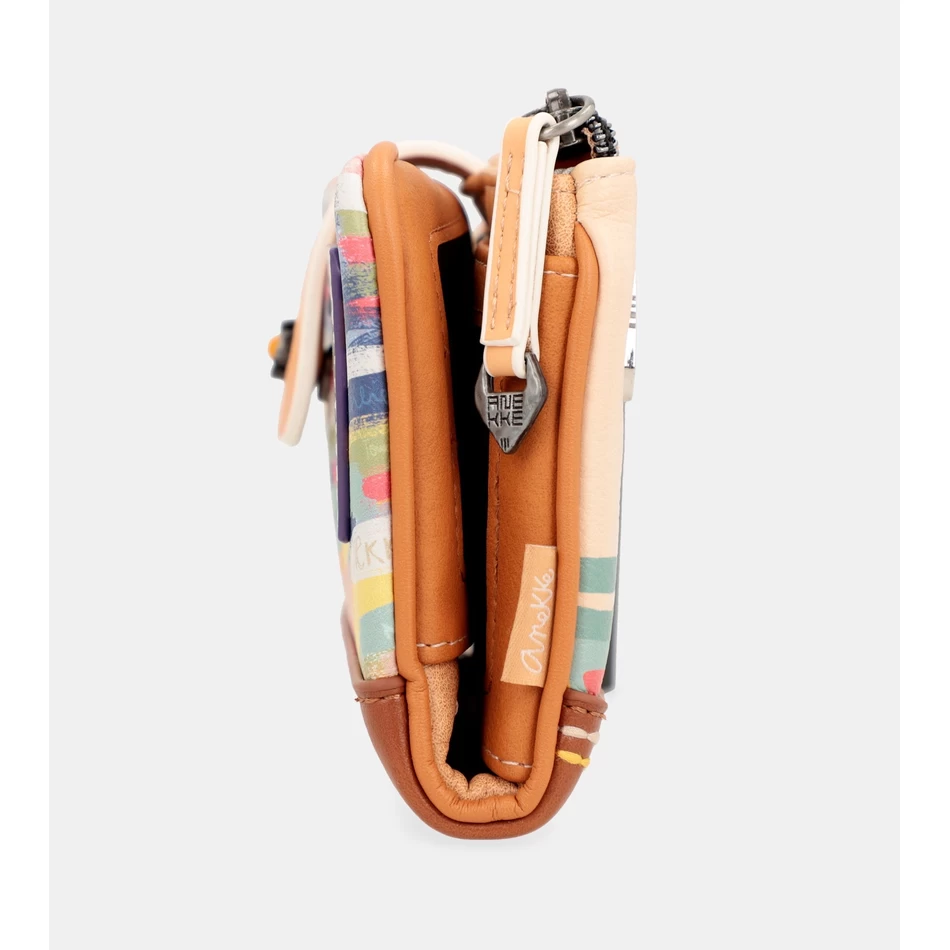 Carteira Rfid Grande E Flexível Anekke Magic Souls