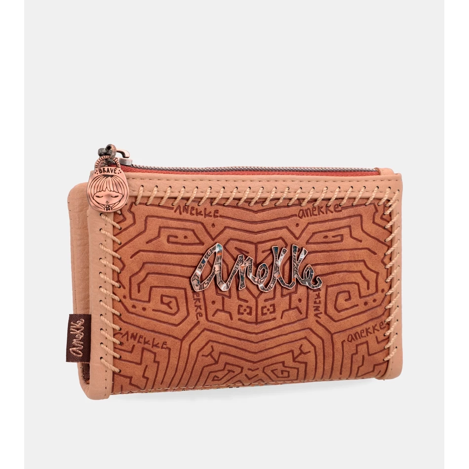 Anekke Tribe Medium Bruine Rfid-portemonnee