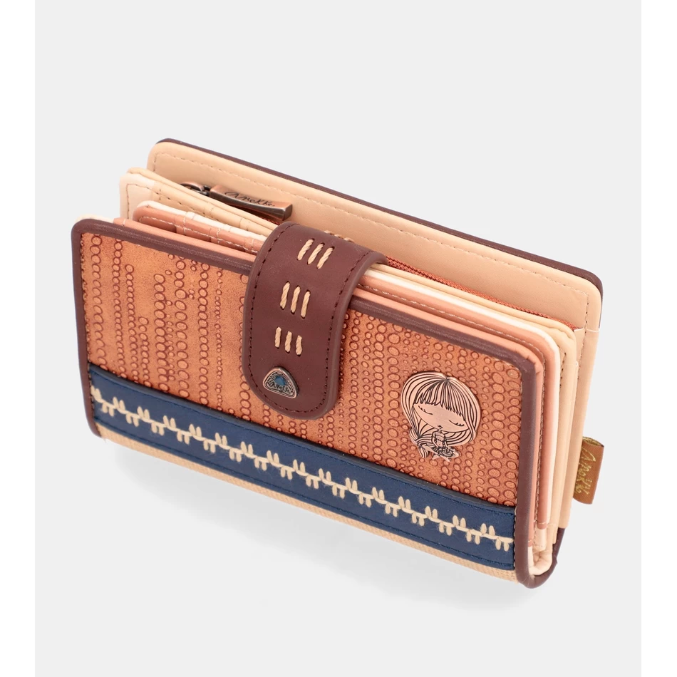 Anekke Tribe RFID-portemonnee Met Medium Etnische Print