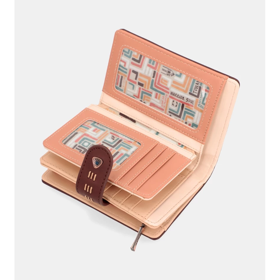 Anekke Tribe RFID-portemonnee Met Medium Etnische Print