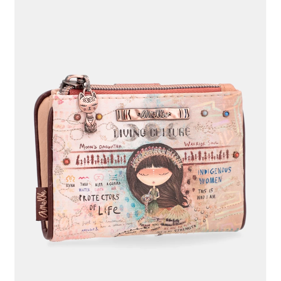 Anekke Menire Dompet Rfid Kecil Yang Fleksibel