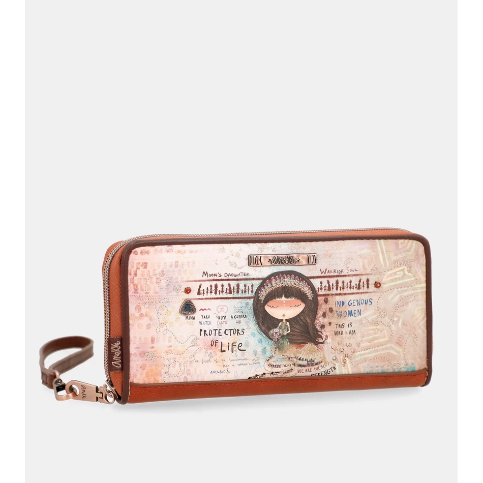 большой кошелек Anekke Menire с тиснением RFID