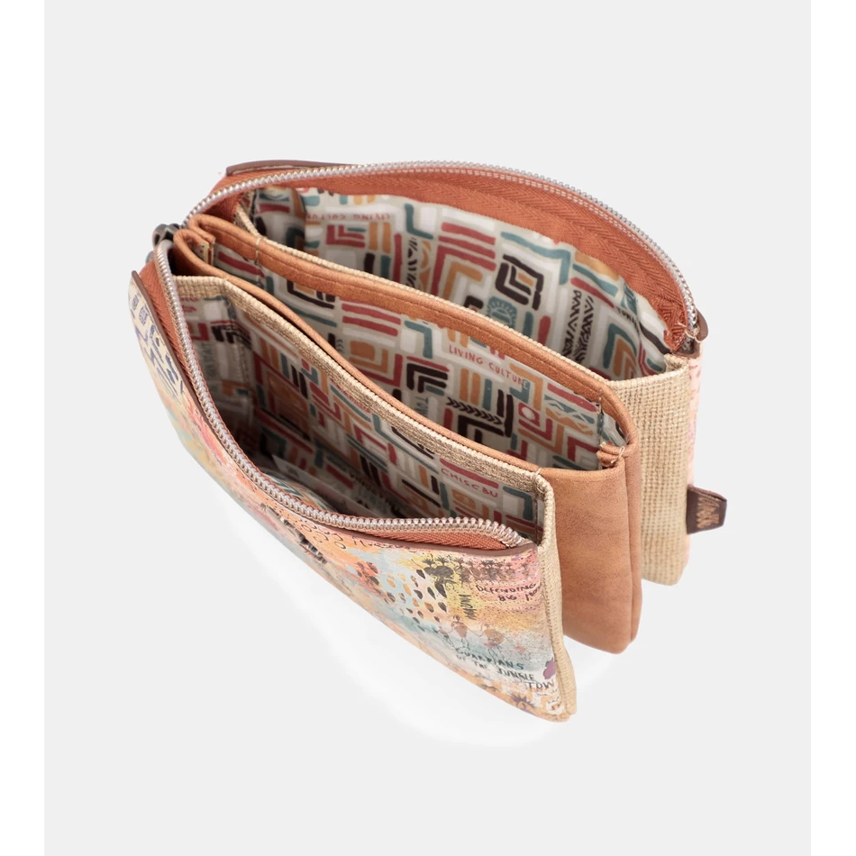 Anekke Menire Portemonnee Met Drie Compartimenten