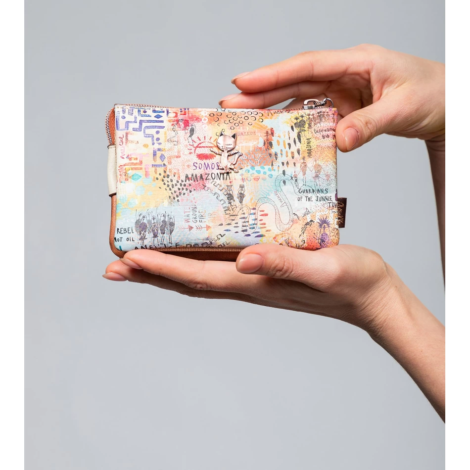 Anekke Menire Portemonnee Met Drie Compartimenten