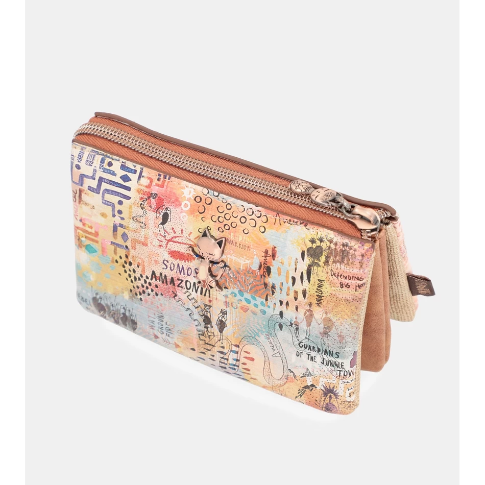 Anekke Menire Portemonnee Met Drie Compartimenten