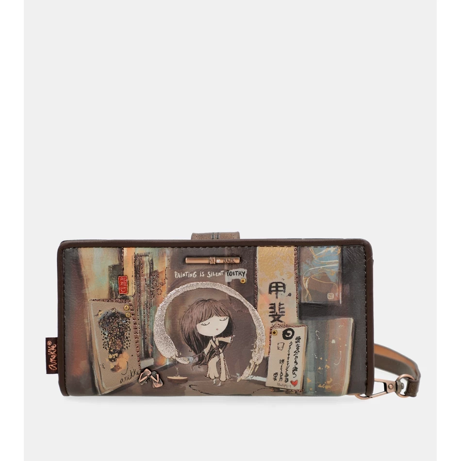 Anekke Shōen Dompet Rfid Besar