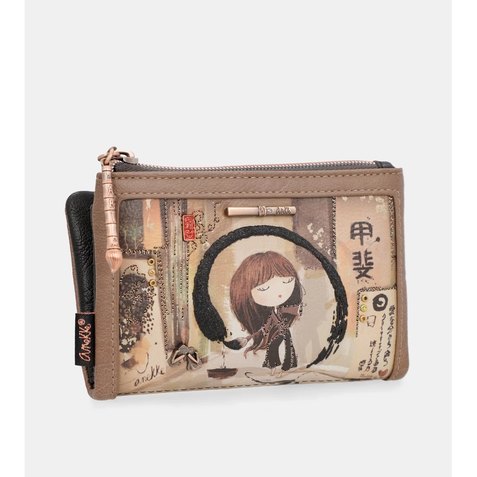 Anekke Shōen Medium Flexibele Rfid-portemonnee