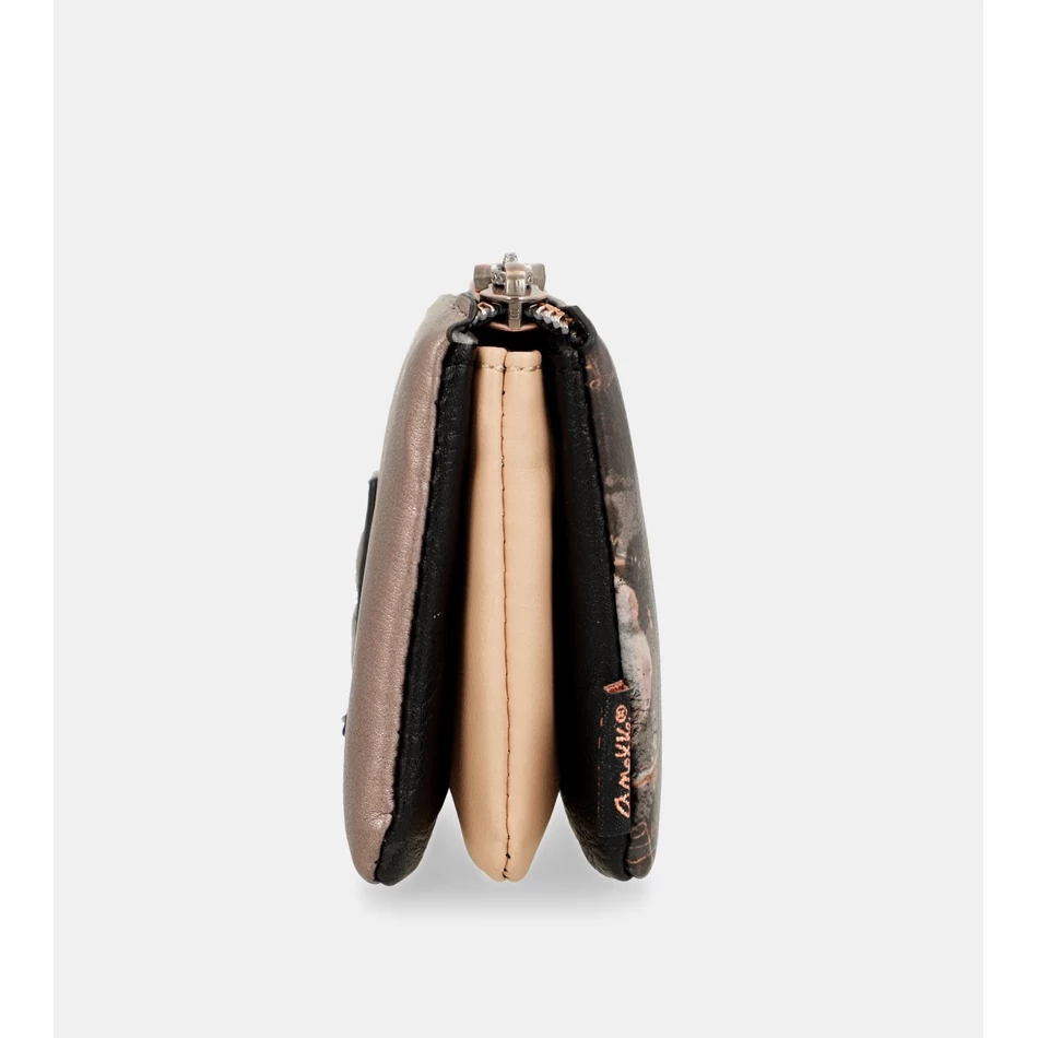 Anekke Shōen Palet Portemonnee Met Drie Compartimenten