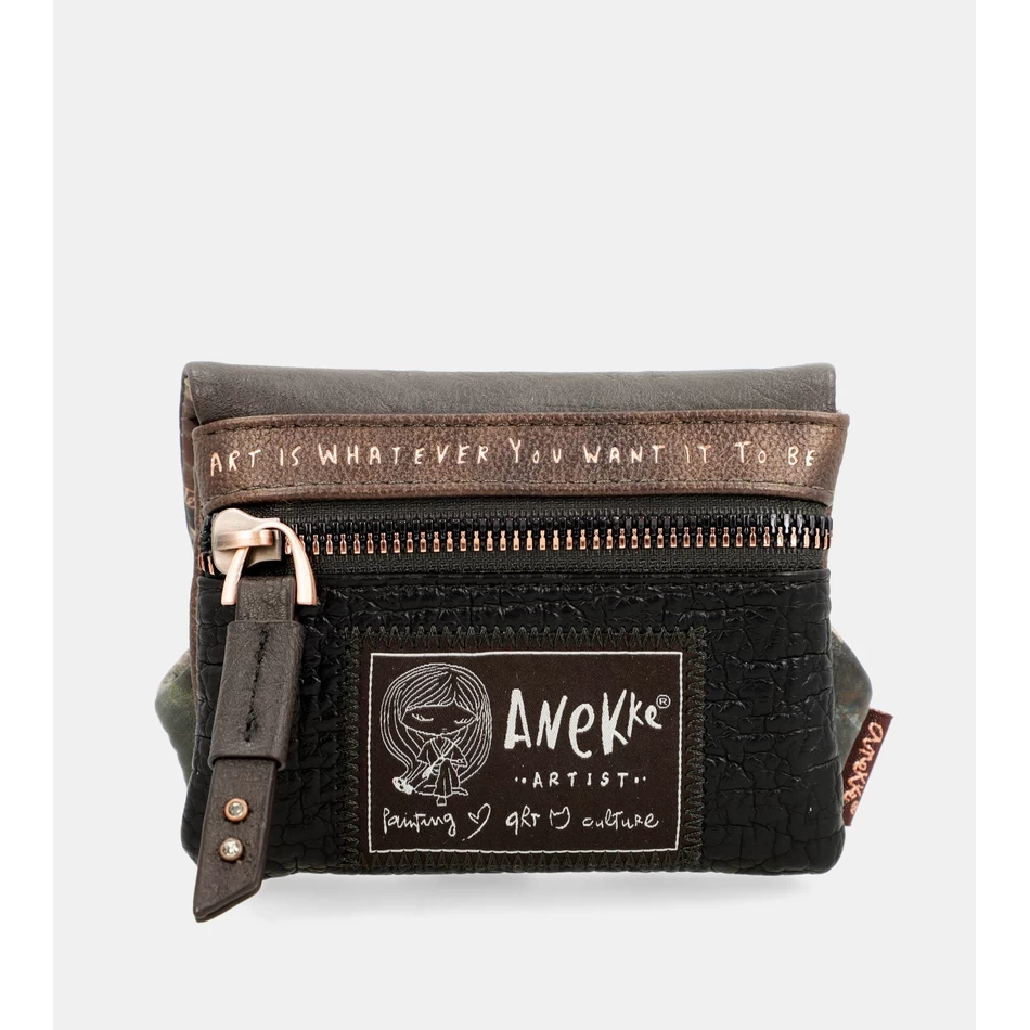 Anekke Shōen Portemonnee Met Gevoerde Klep