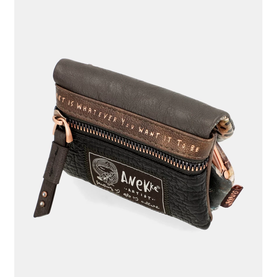 Anekke Shōen Portemonnee Met Gevoerde Klep