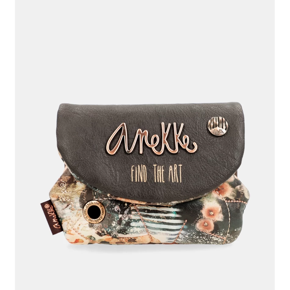 Anekke Shōen Portemonnee Met Gevoerde Klep