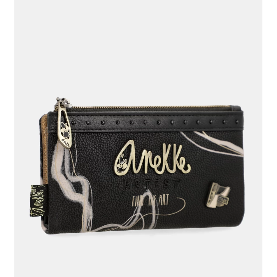 анекке натуре сходо црни рфид флеки новчаник црни