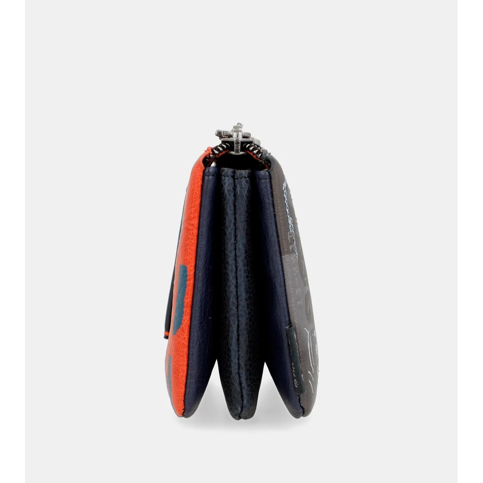 Anekke Eigentijdse Portemonnee Met Drie Compartimenten