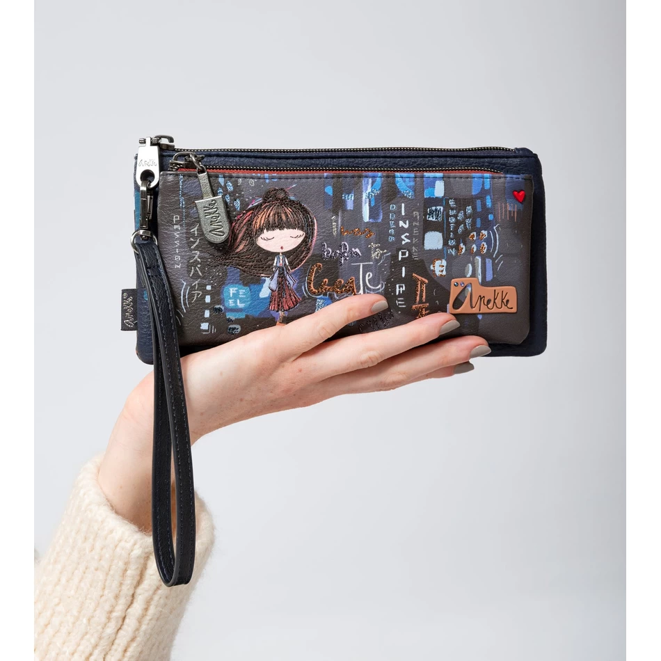 Anekke Eigentijdse Portemonnee Handtas