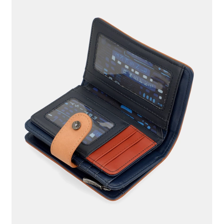 Anekke Eigentijdse Medium Rfid-portemonnee Eigentijds