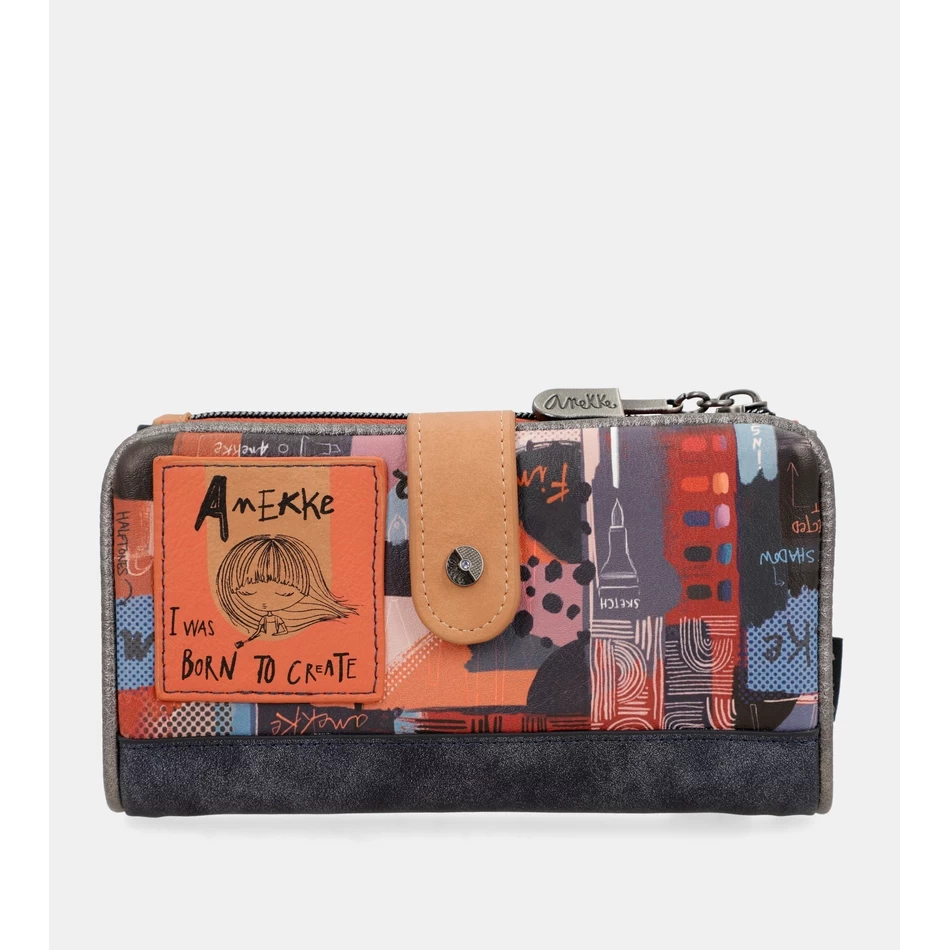 Anekke Contemporary Medium Flexible RFID Wallet