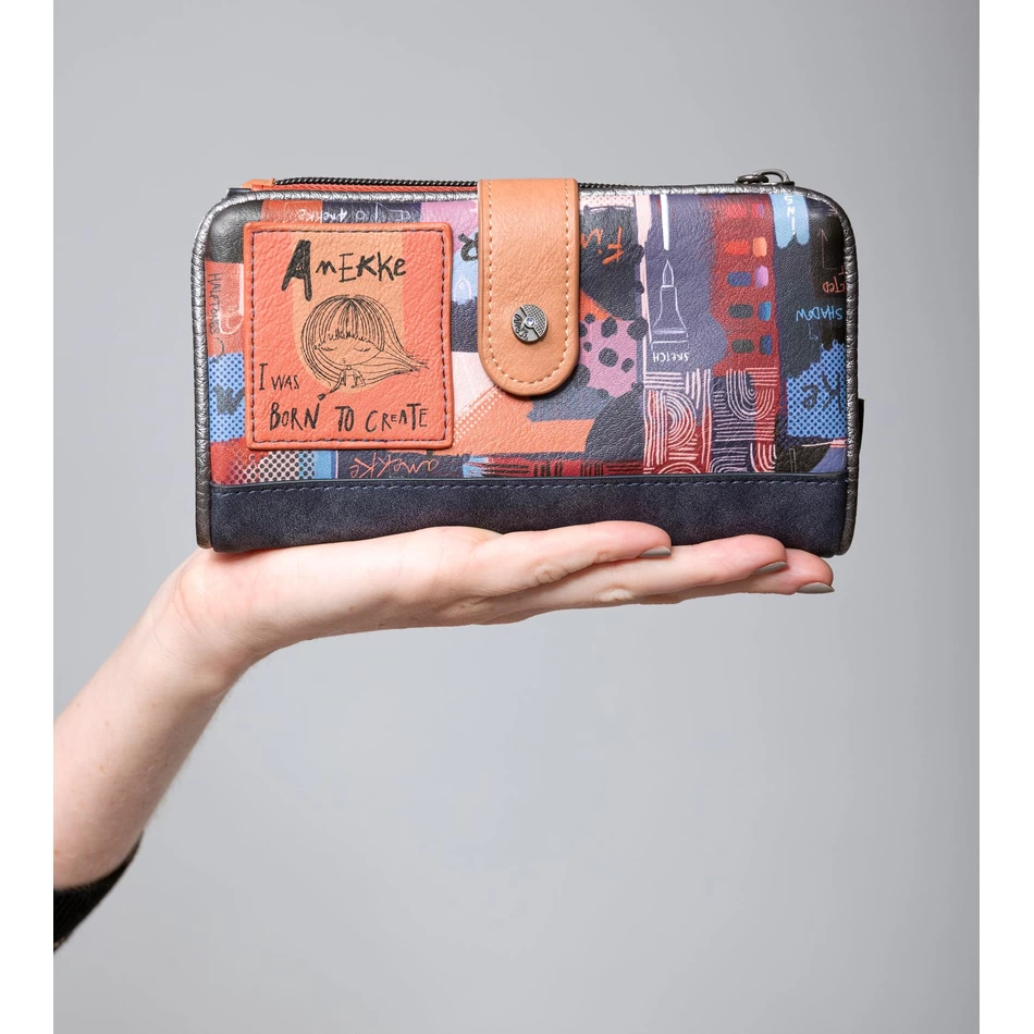 Anekke Contemporary Medium Flexible RFID Wallet