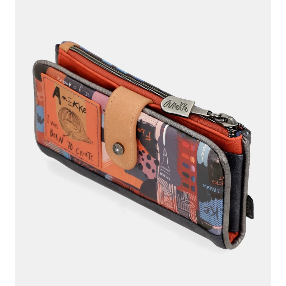 Anekke Contemporary Medium Flexible RFID Wallet