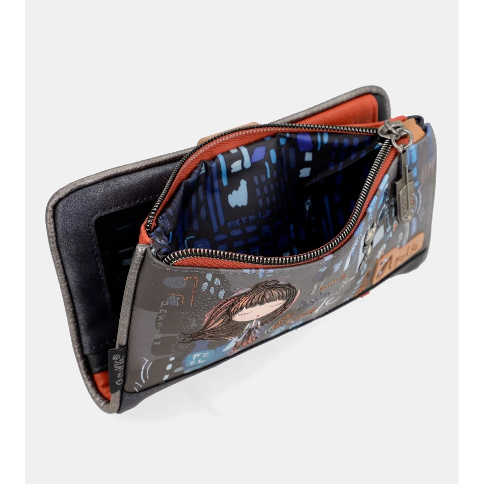 Anekke Contemporary Medium Flexible RFID Wallet