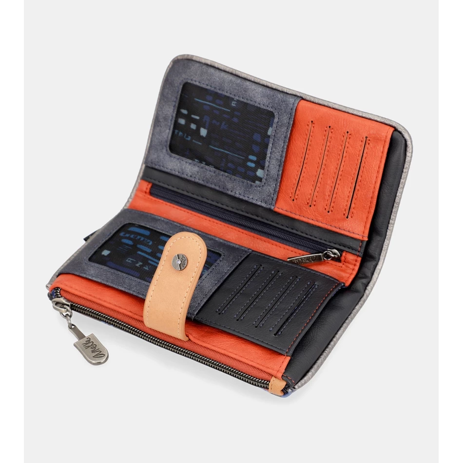 Anekke Contemporary Medium Flexible RFID Wallet