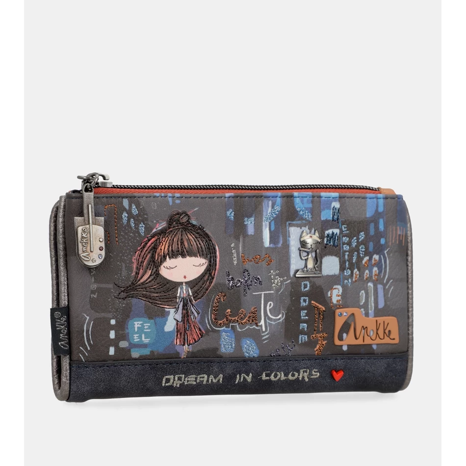 Anekke Eigentijdse Medium Flexibele Rfid-portemonnee