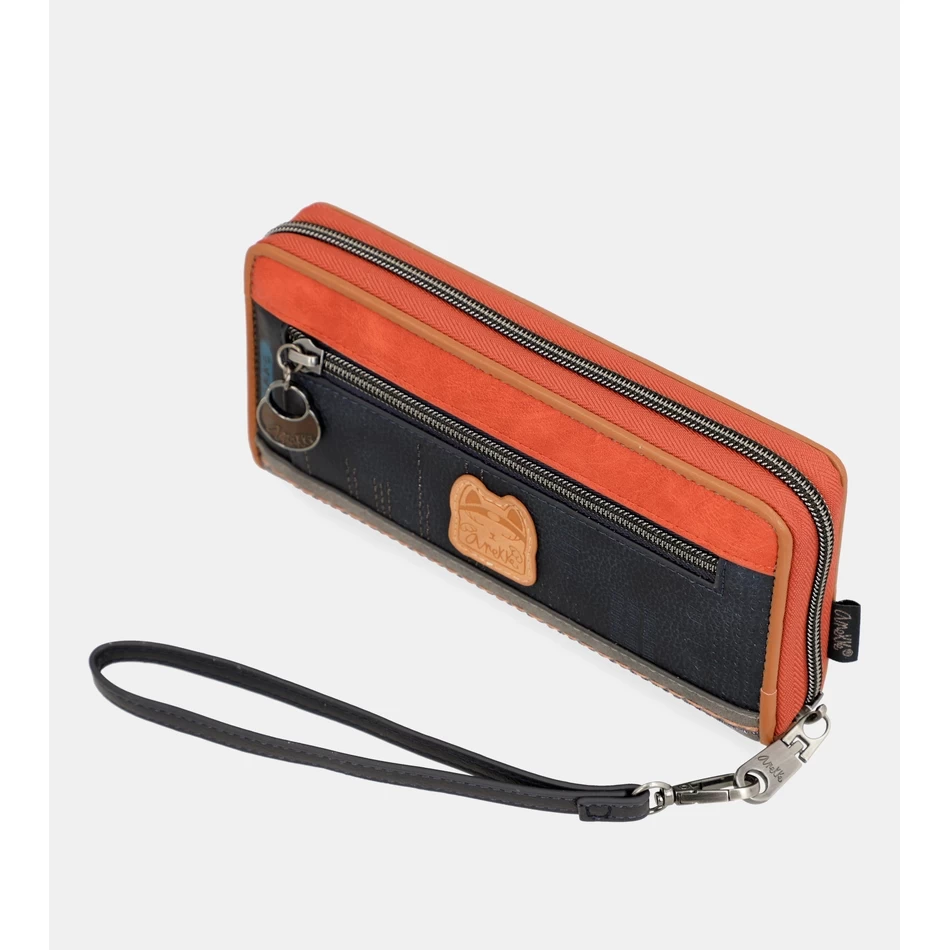 Anekke Contemporary Large Embossed RFID Wallet