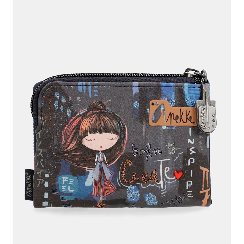 Anekke Eigentijdse Kleine Flexibele Rfid-portemonnee